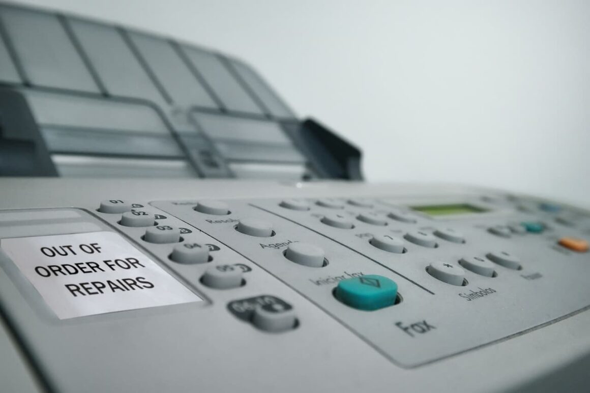 Fax machine problem